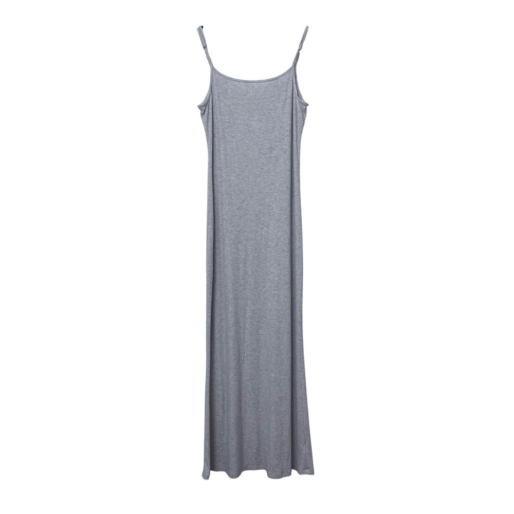 The Group by Babaton Aritzia Mora Maxi Dress XL Tan Ribbed Modal‎